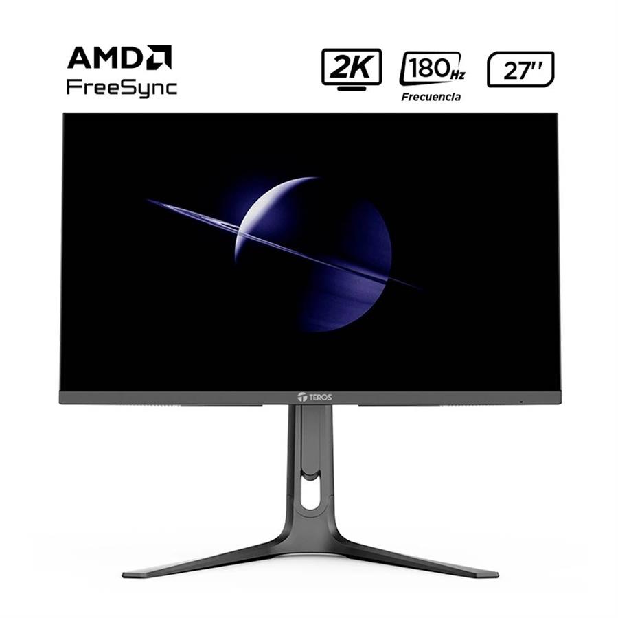 Monitor Teros TE-2753G Gaming 27" Plano IPS QHD (2560 x 1440) 180Hz 1ms