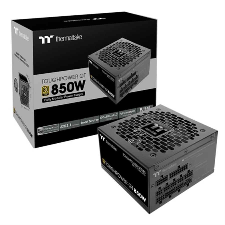 FUENTE GAMER THERMALTAKE TP GT 850W ANALOG 80 PLUS GOLD